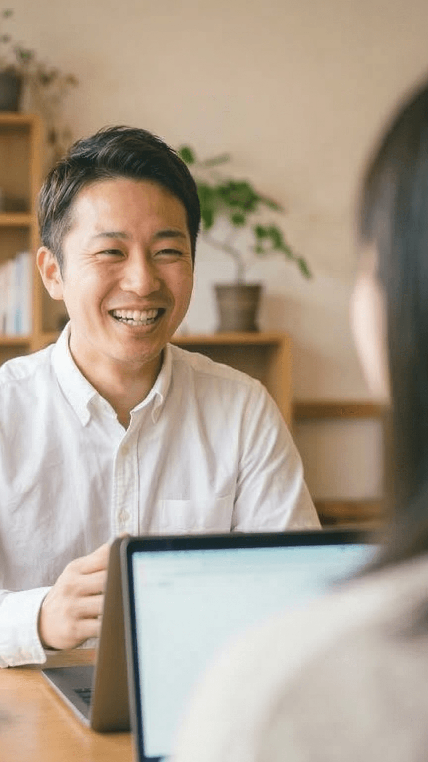 CocoWorkオンライン面談の様子